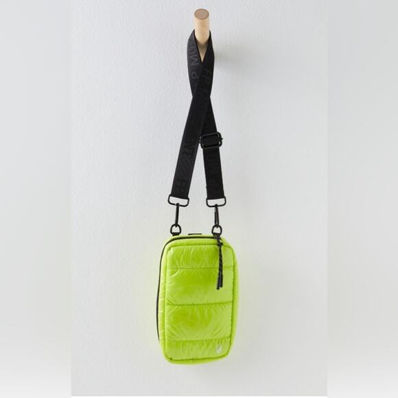 FP Movement High Peak Convertible Pouch in Lime Glow. - Picture 1 of 1